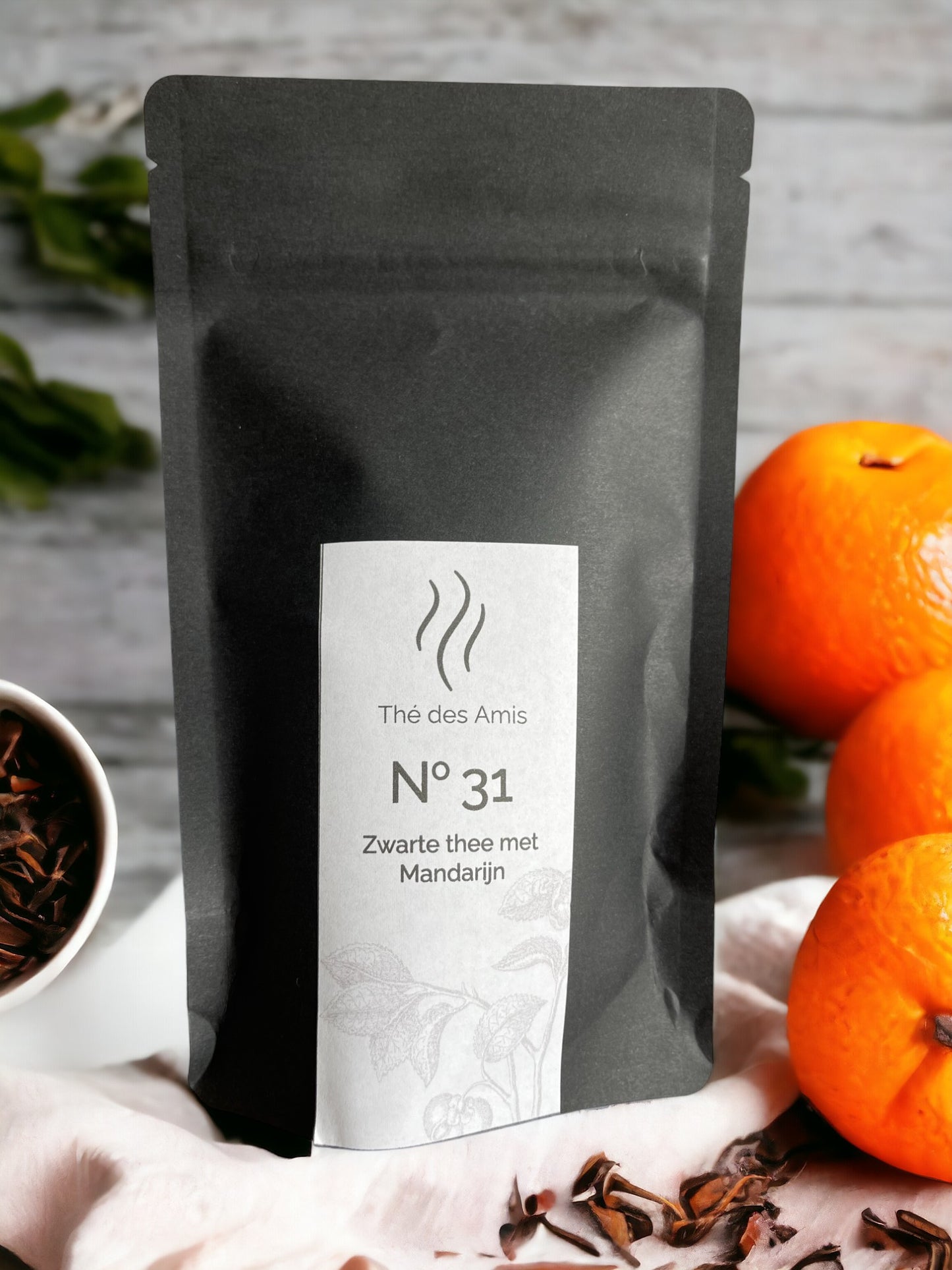 #31 - Zwarte thee met Mandarijn (50 gram)