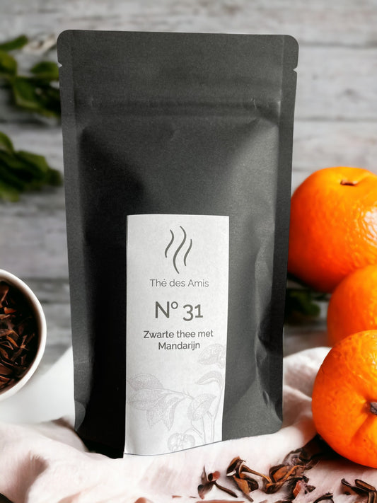#31 - Zwarte thee met Mandarijn (50 gram)