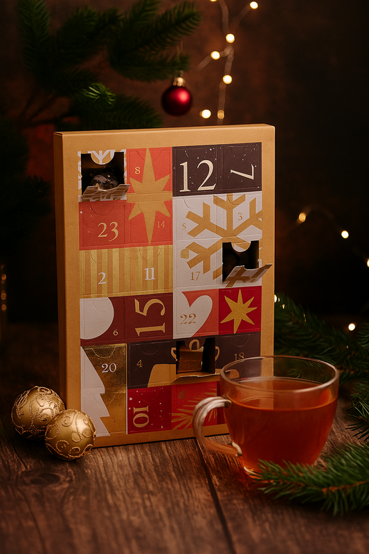 🎄 Thee Adventskalender, 24 dagen pure verwennerij - LAATSTE STUKS